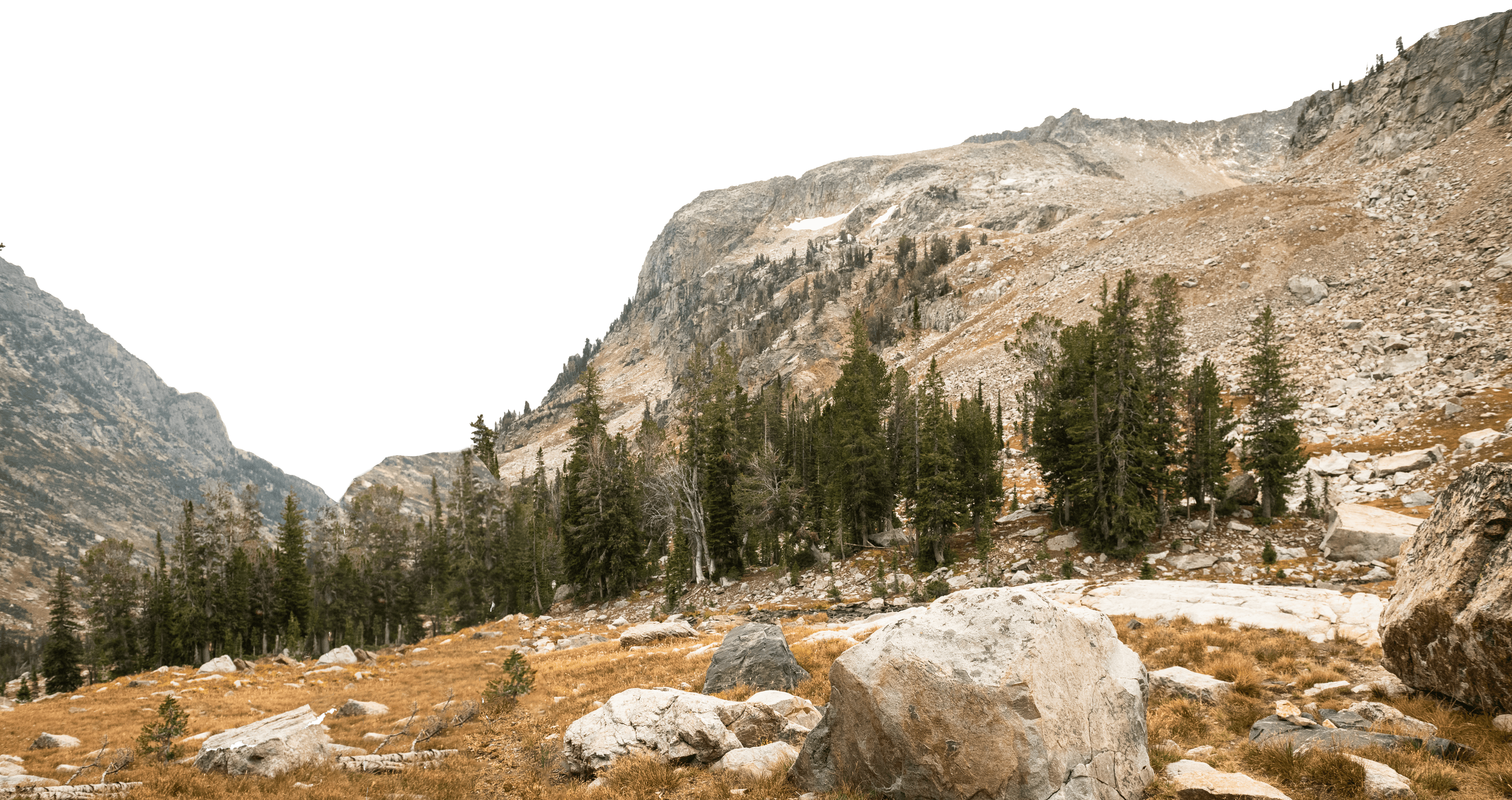 Foreground Mountains